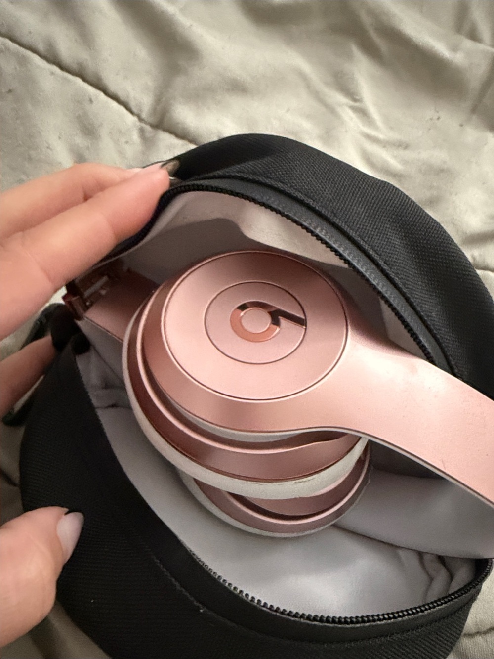 Beats by Dre Rose Gold Over-Ear Headphones
